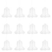 Hemoton Honeycomb Wedding Bells Hanging Paper Bell Party Decorations Tissue Bridal Supplies Decors Flowers Table Streamer Shower